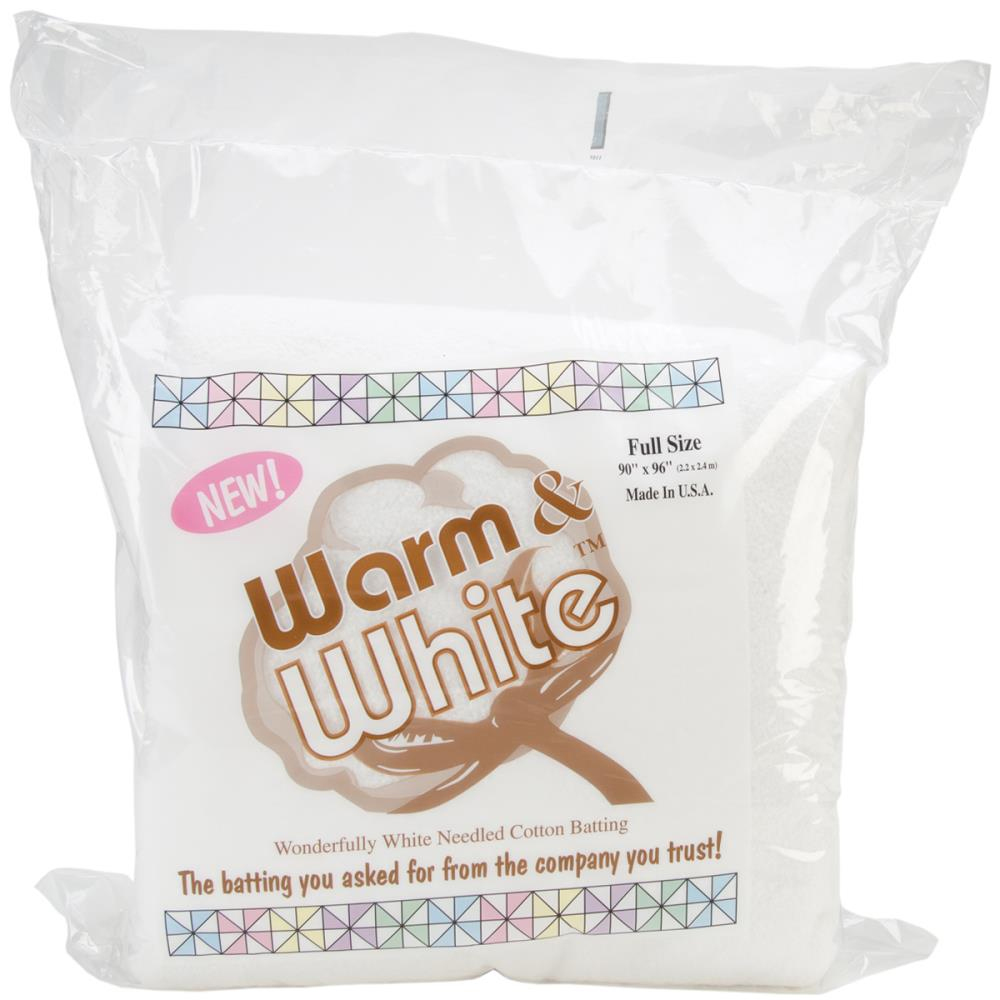 The Warm Company Warm And Natural Cotton Needled Batting 90x96