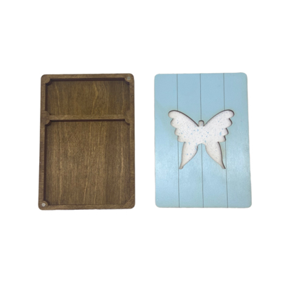 Wooden box - Butterfly
