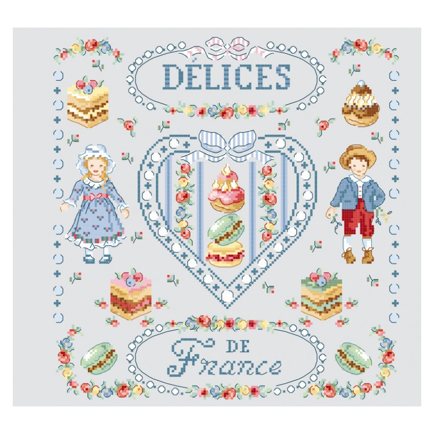 Le calendrier de l'avent N°2 From Les Brodeuses Parisiennes - Cross Stitch  Charts - Cross Stitch Charts - Casa Cenina