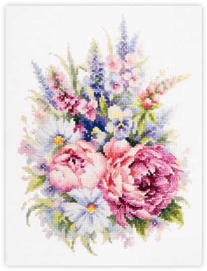 Bouquet with Peonies