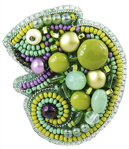 Chameleon - Brooch