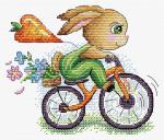 Bunny Cyclist