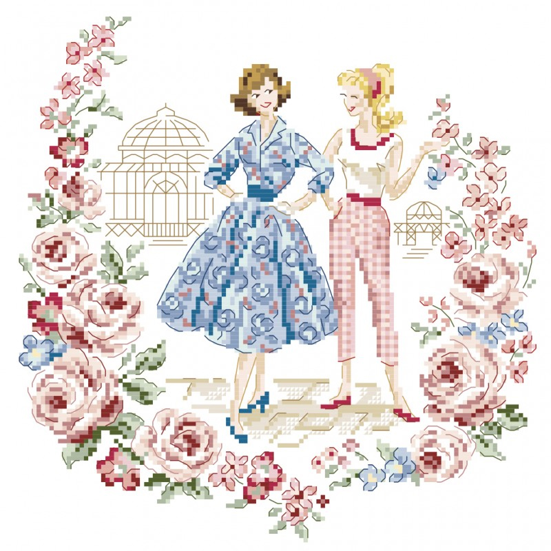 Le calendrier de l'avent N°2 From Les Brodeuses Parisiennes - Cross Stitch  Charts - Cross Stitch Charts - Casa Cenina