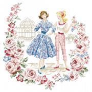 Cross stitch bookmark kit Mary Poppins: Practically perfect in every way