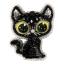 Black Cat - Brooch