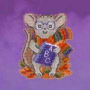 Seasonal Ornament: School Mouse