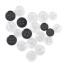 Shirt Buttons - Black and white