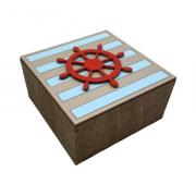 Wooden box - Steering Wheel