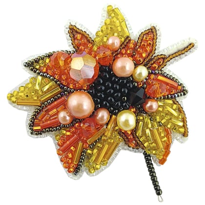 Sunflower - Brooch