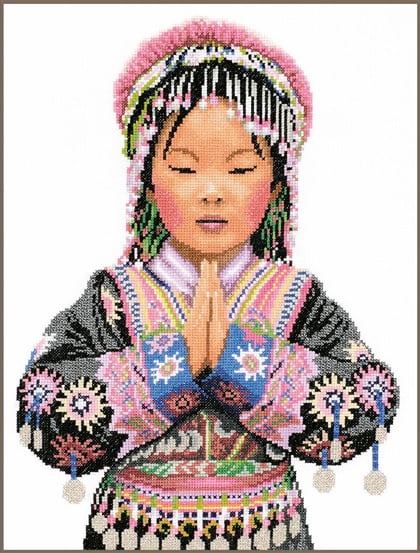 Thai hill tribe girl - Aida