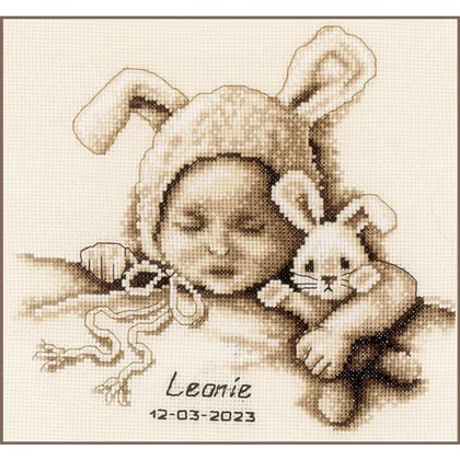 Baby and Cuddly Rabbit