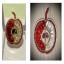Red Apple - Brooch