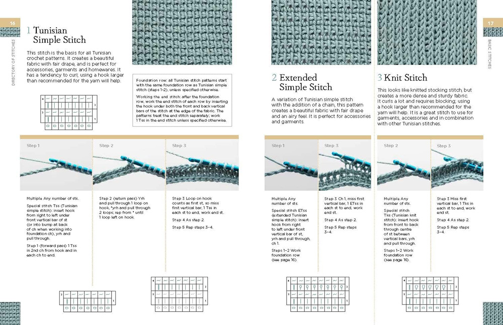 Crochet Stitch Dictionary-learn 200 stitches