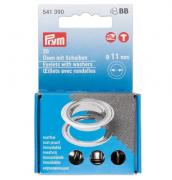 Eyelets and washers, 11.0 mm