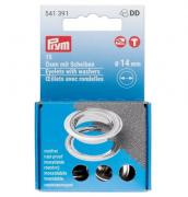 Eyelets and washers, 14.0 mm