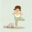 Postcard - Tree Pose