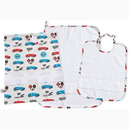 Day Care Set - Racing Cars - White