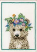 Flower crown bear