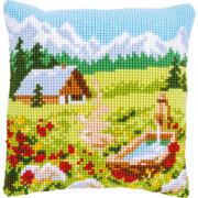 Front Cushion: Mountain Meadow