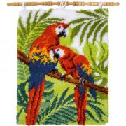 Parrots in the Jungle