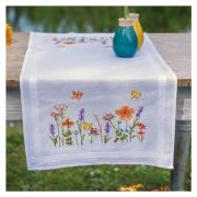 Runner - Lavender and field flowers