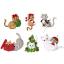 Felt Ornaments Applique Kit - Frisky Kitties