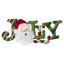 Felt Ornament Applique Kit - Jolly Santa