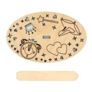 Embroidery holder 11 cm - Cinderella