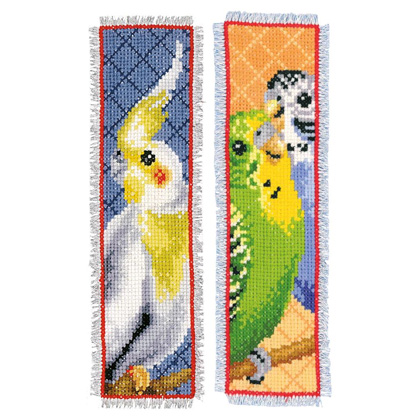 Bookmark - Parakeets (2)