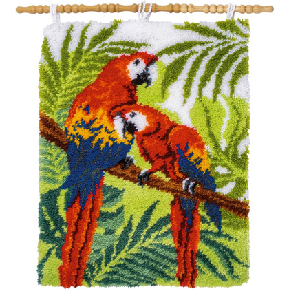 Parrots in the Jungle