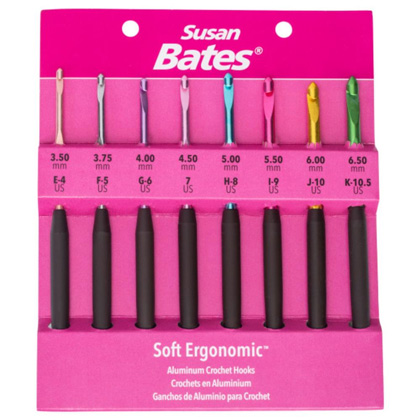Aluminium Crochet Hook 3.5-6.5