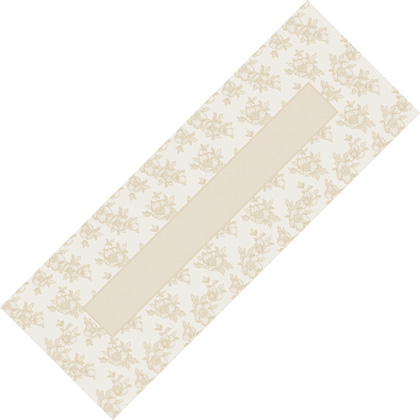 Runner - Elleboro Lurex - Ecru