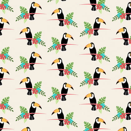 Tropical - Tucano on Cream
