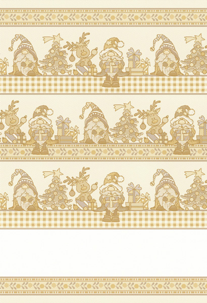 Kitchen towel - Nisser Lurex - Yellow