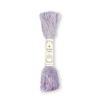 Sashiko Lamé Thread - Lilac