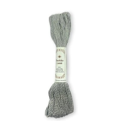 Olympus Sashiko Lamé Thread SL3 Silver Grey Olympus Sashiko Lamé Thread SL3 Silver Grey