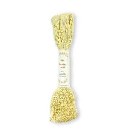 Sashiko Lamé Thread - Yellow