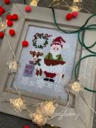 Santa and Xmas Cow