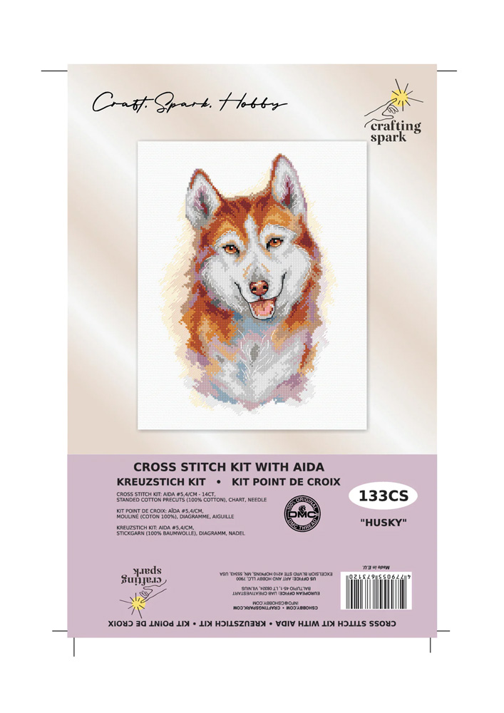 Crafting Spark Wolf Diamond Painting Kit