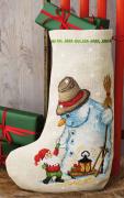 Snowman Stocking