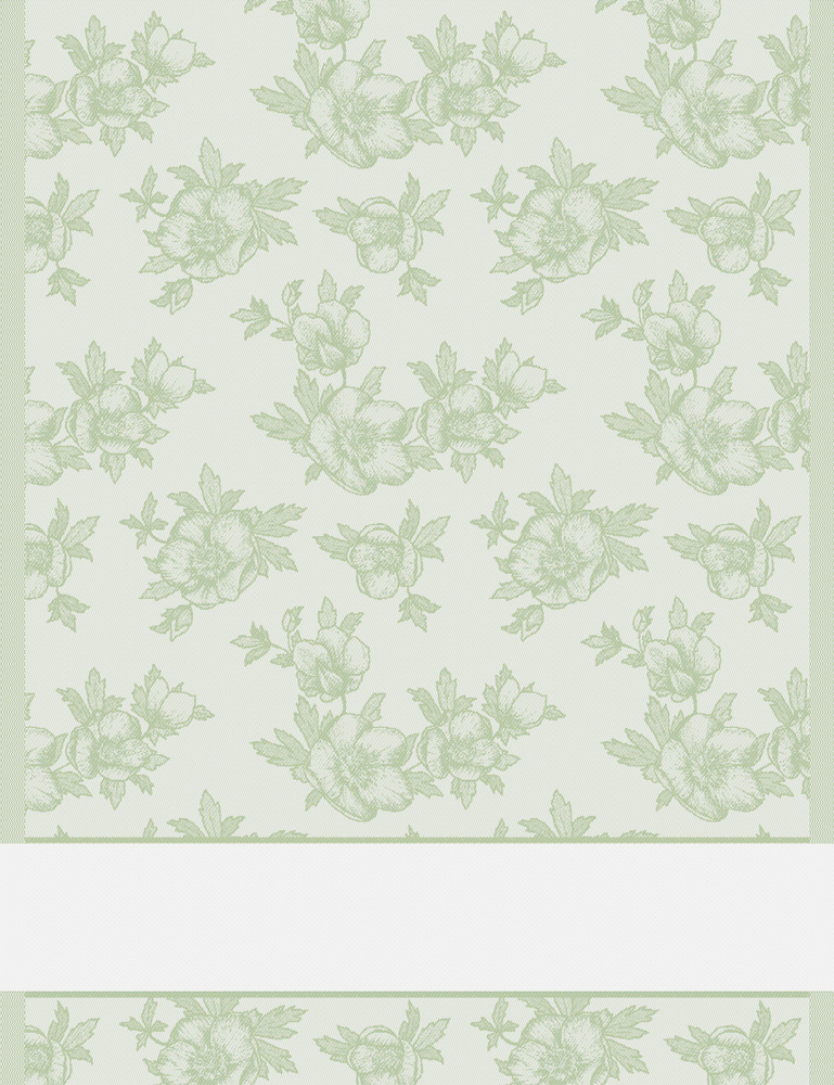 Kitchen towel - Pois - Mint green From Prima Donna Editore - Kitchen -  Ready to Stitch - Casa Cenina