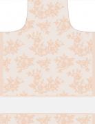 Apron Elleboro Lurex - Peach