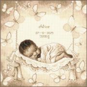 Baby in hammock