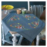 Squared Tablecloth - Foxes in Autumn