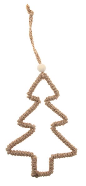 Tree wood and jute