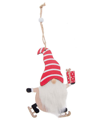 Wooden dwarfs with Gift