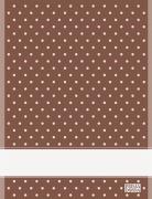 Kitchen towel - Pois - Cacao