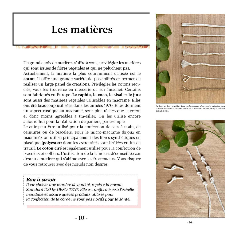 Petit précis de macramé From Mango Pratique - Books and Magazines