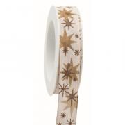 Ribbon - Glitter Star (6 mt)