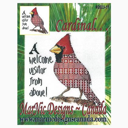 Cardinal - A Welcome Visitor From Above